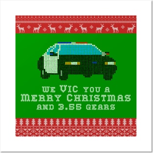 Crown Victoria Christmas (3.55 Gears Version) Posters and Art